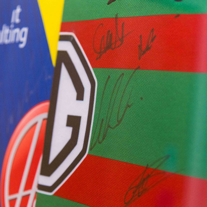 Warrington Wolves & South Sydney Rabbitohs Shirt