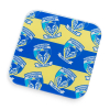 Acrylic Striped Crest Coaster