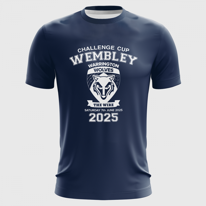 2025 Navy/White Wembley T