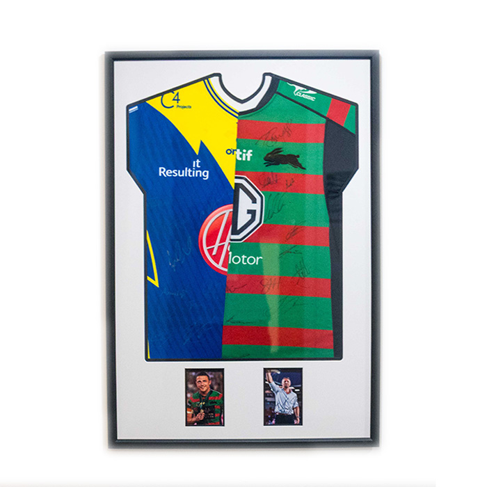 Warrington Wolves & South Sydney Rabbitohs Shirt