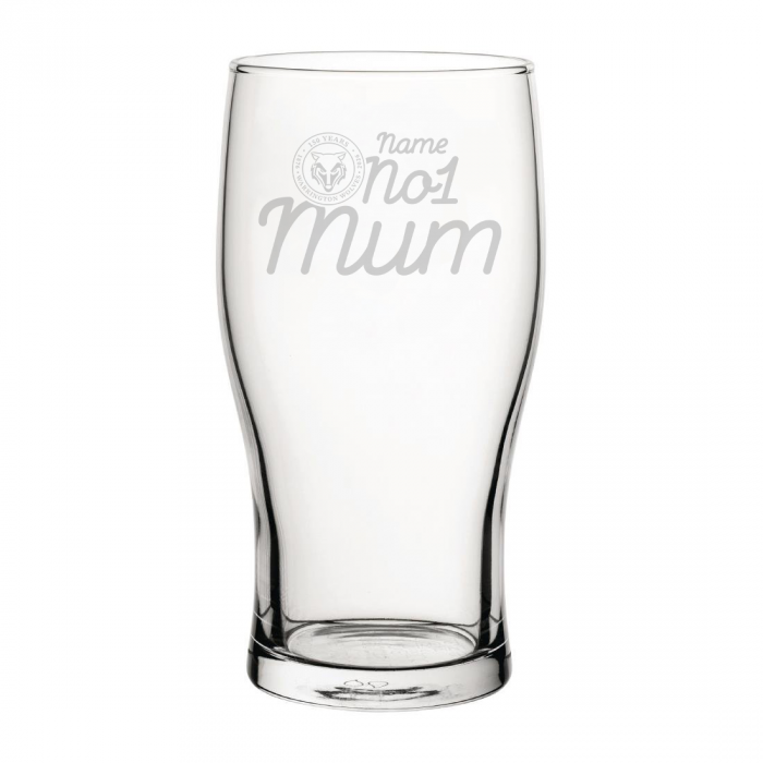 Mum Pint Glass