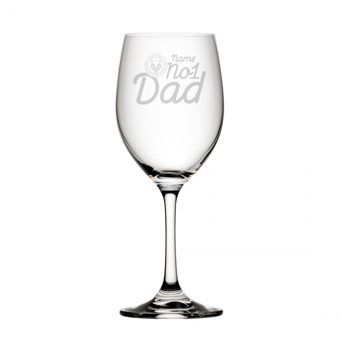 Dad Wine Glass