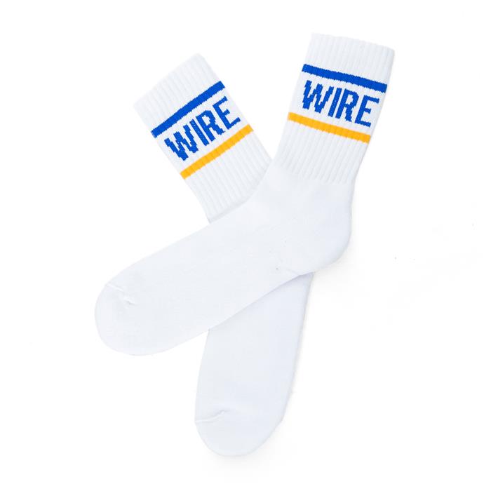 White Wire Socks