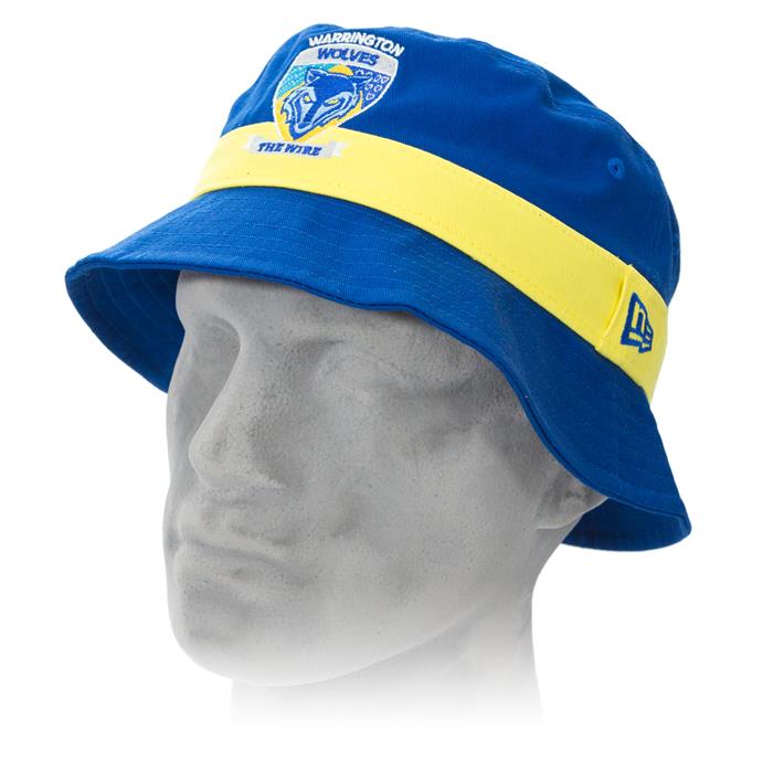 New Era Blue Bucket Hat